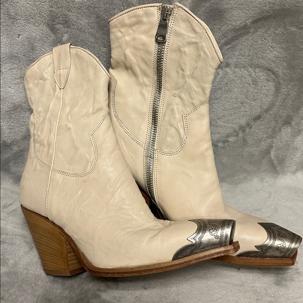Free People Brayden Western Boots Size 37 - Picture 3 of 11